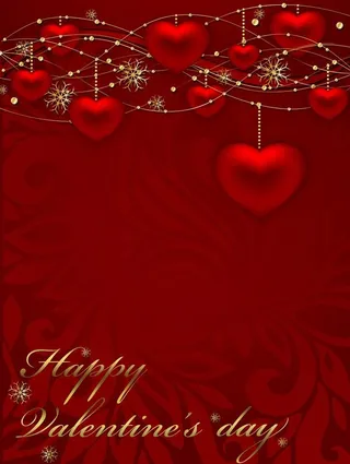 情人节卡片模板图片