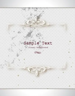 欧式花纹背景图片