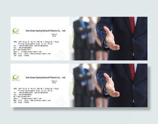 外贸公司商业名片