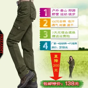 户外服装直通车模板