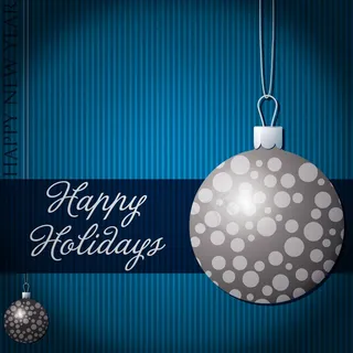 节日快乐雪小玩意卡矢量格式