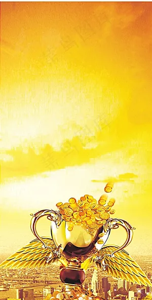 金融投资海报素材图片