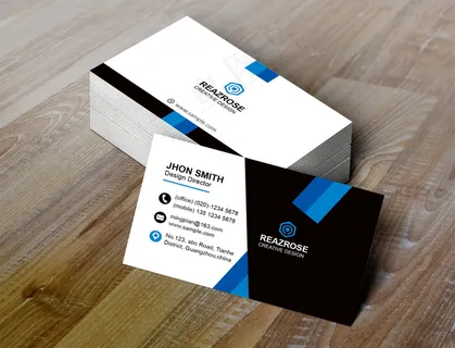 欧美大气商务名片