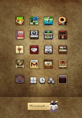 手机图标模板下载