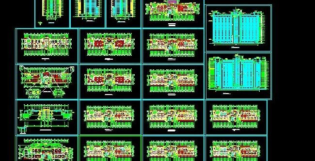 高层人民医院施工图