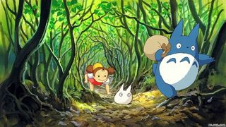 卡通可爱动漫龙猫素材下载