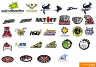 国外教育培训类标志矢量前缀