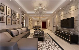 电视背景墙装修设计效果图