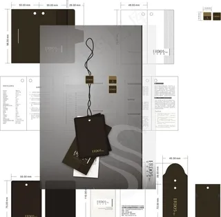 正装商务吊牌图片