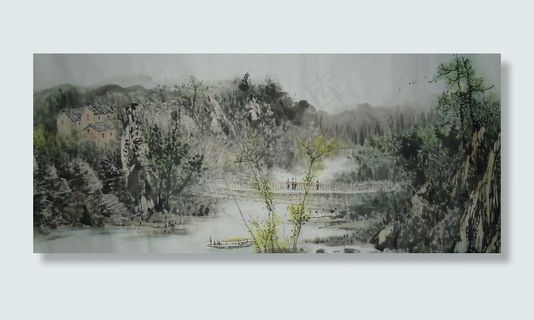 风景水墨画图片