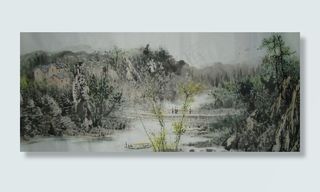 风景水墨画图片