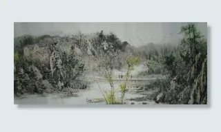 风景水墨画图片