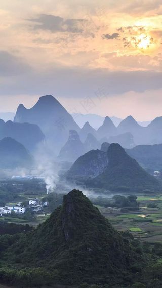 中国农村风貌高清摄影图片