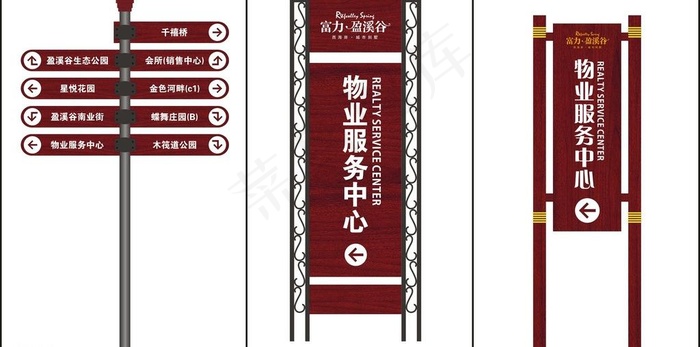 导示牌 导视系统图片