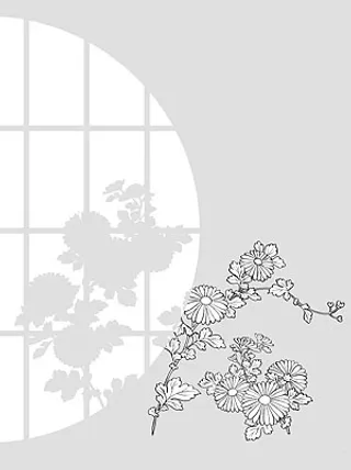 日本的植物材料拉伸31矢量鲜花（