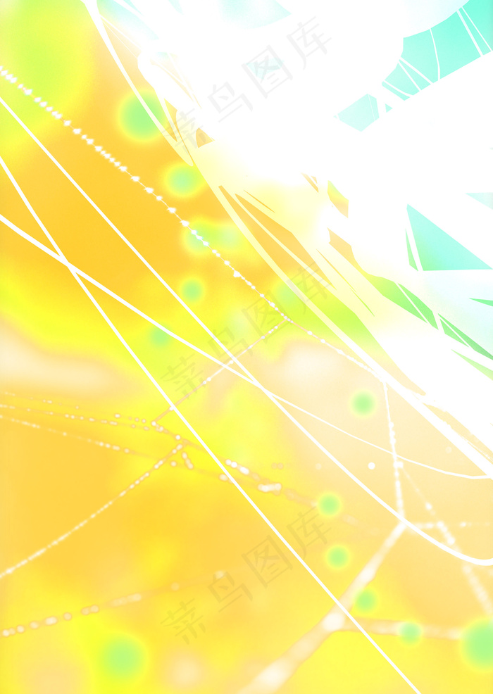 黄色梦幻背景
