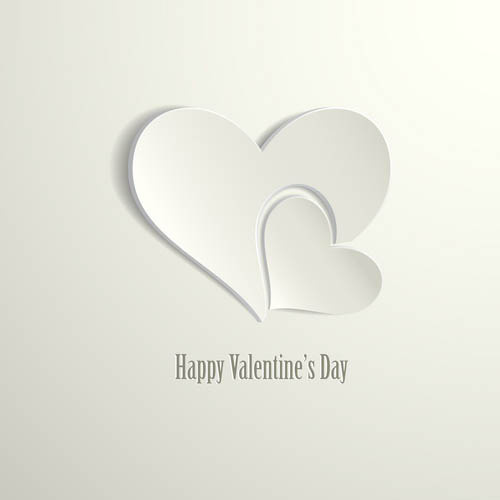 立体爱情情侣矢量素材