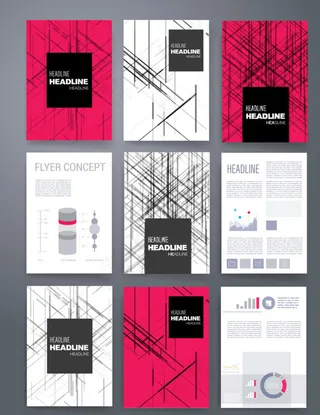 时尚商务画册图片