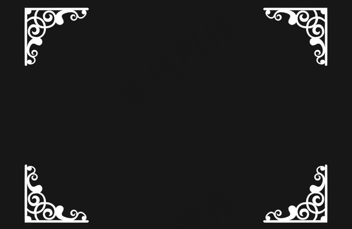 欧式边角图片