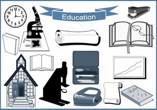 20种学习元素、学校相关图形Pho...