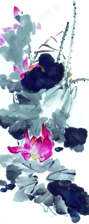 水墨中国画 水墨中国画