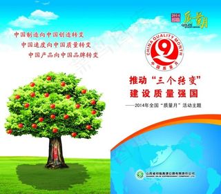 质量月宣传画册高精PSD素材