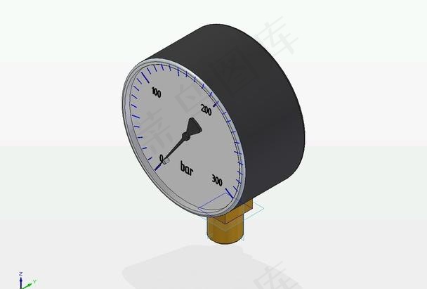 压力表1 / 4“- 200bar...