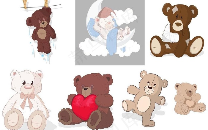 玩具熊图片