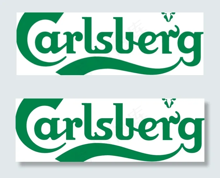 Carlsberg logo设计欣...ai矢量模版下载
