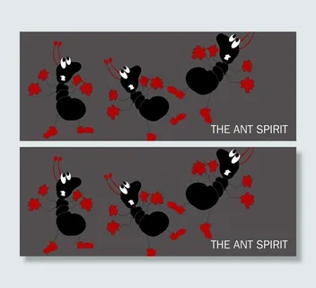 蚂蚁插画漫画系列图片 蚂蚁插画漫画系列图片