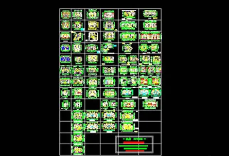户型大全CAD施工图-3