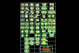 户型大全CAD施工图-3