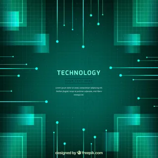 蓝色科技背景素材