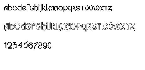 Yes:TimeWord 英文字体...