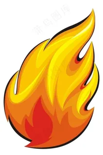 PSD卡通火焰