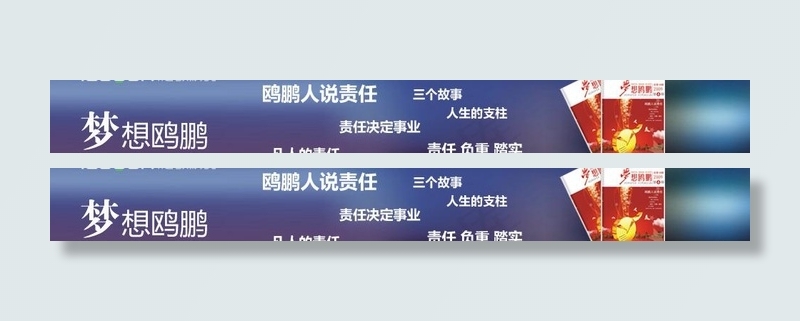 广告条梦想鸥鹏图片