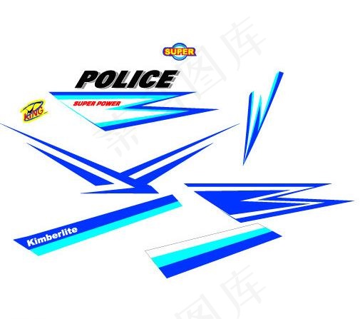 玩具贴纸贴标图片ai矢量模版下载