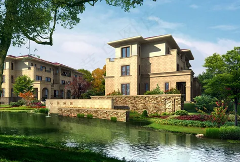 别墅效果图图片