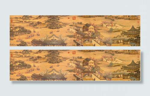 闹龙舟（清院本）图片