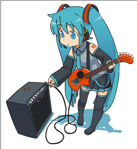 初音 miku图片cdr矢量模版下载