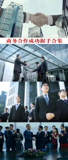 商务合作成功握手合集