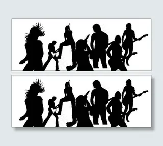 音乐吉他矢量素材