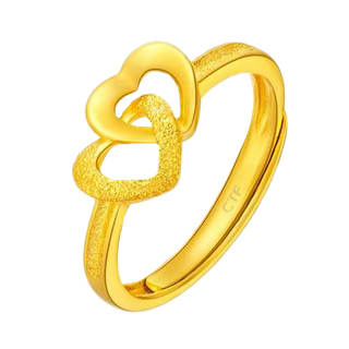 金色华丽宝石戒指海报素材