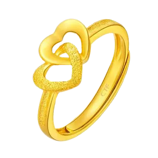 金色华丽宝石戒指海报素材