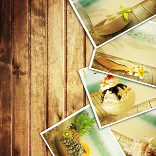 F复古怀旧木板背景主图