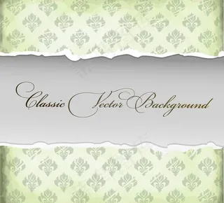 欧式花纹背景图片