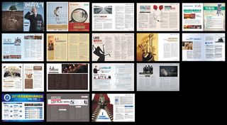 男士健康杂志矢量素材