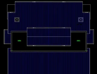 水源居别墅屋顶平面