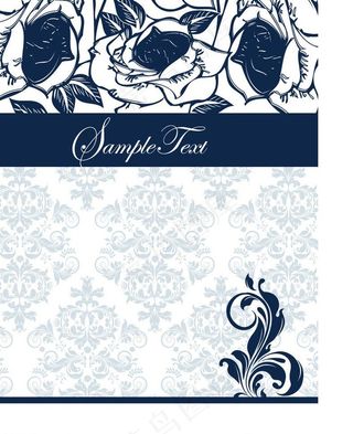 时尚花纹花卉图片