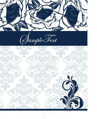 时尚花纹花卉图片